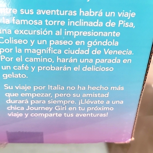 Journey Girls 18" Kelsey Italy 2015 Toys"R"US, New Sealed - Picture 12 of 15